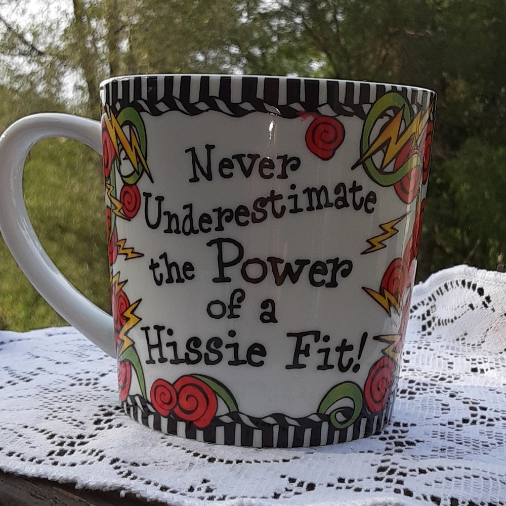 Cute hissy fit 10oz mug